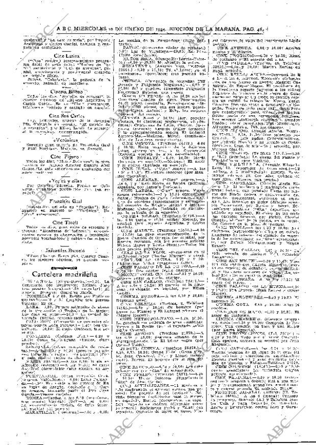 ABC MADRID 10-01-1934 página 46