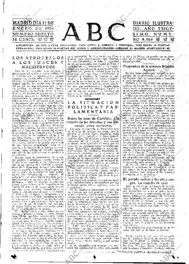 ABC MADRID 11-01-1934 página 17