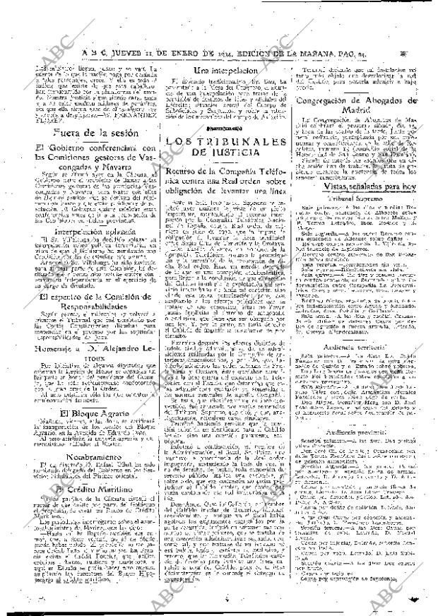 ABC MADRID 11-01-1934 página 24