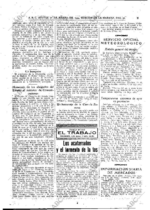ABC MADRID 11-01-1934 página 30