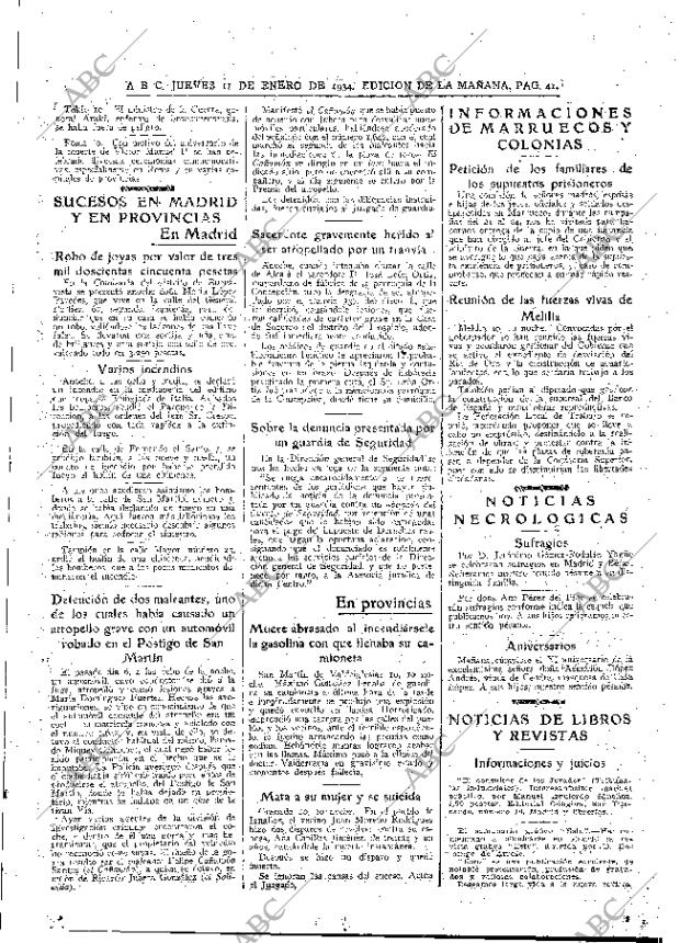 ABC MADRID 11-01-1934 página 41