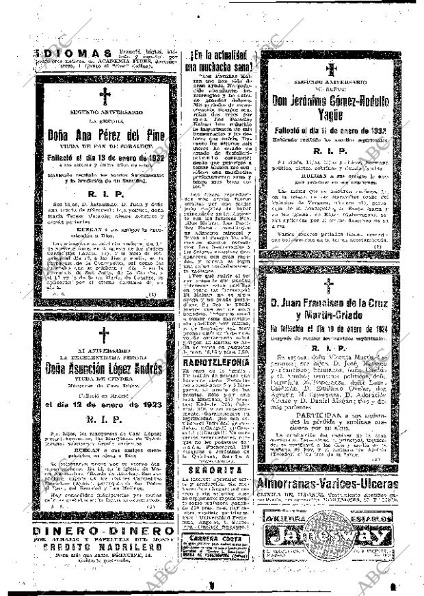 ABC MADRID 11-01-1934 página 56