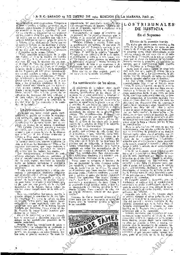 ABC MADRID 13-01-1934 página 30