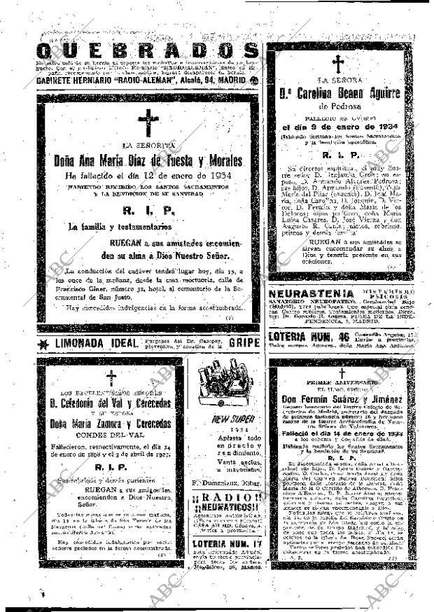 ABC MADRID 13-01-1934 página 54