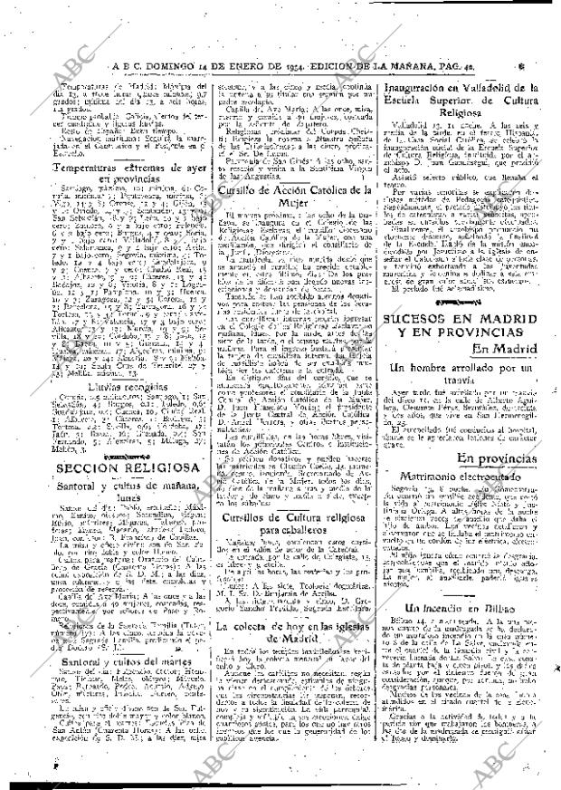 ABC MADRID 14-01-1934 página 36