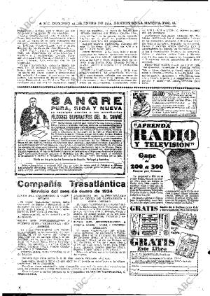 ABC MADRID 14-01-1934 página 50