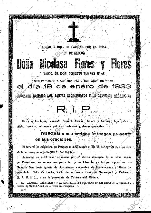 ABC MADRID 14-01-1934 página 55