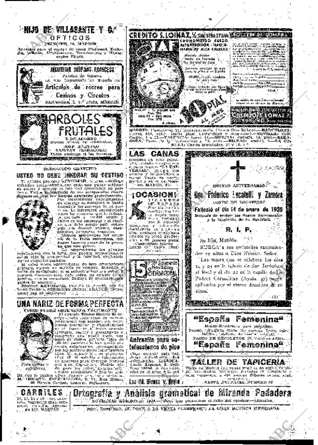 ABC MADRID 14-01-1934 página 57