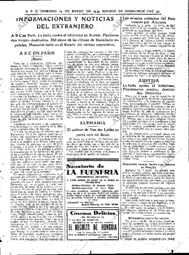 ABC SEVILLA 14-01-1934 página 39