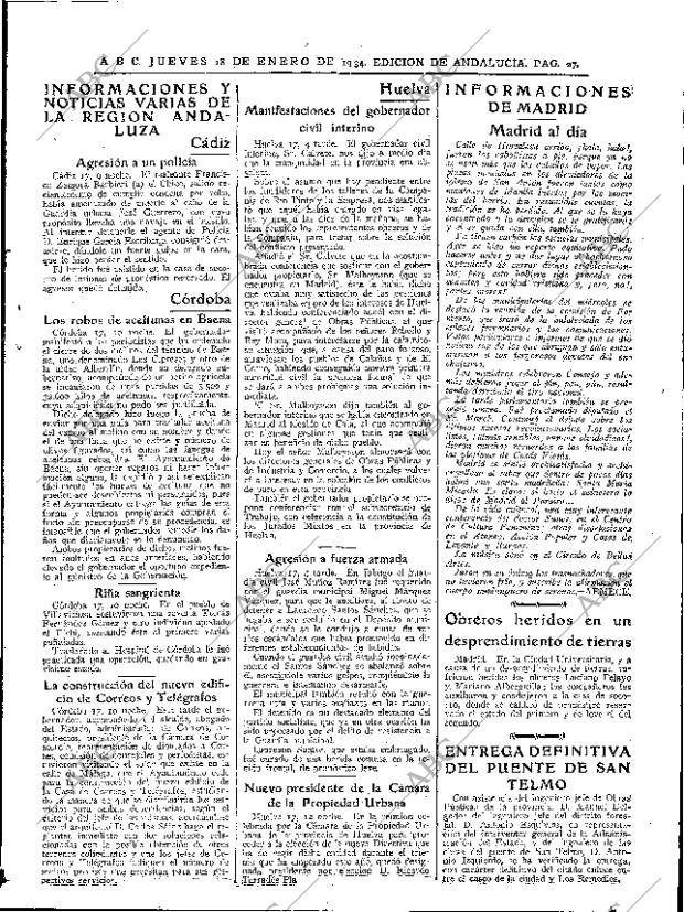 ABC SEVILLA 18-01-1934 página 27