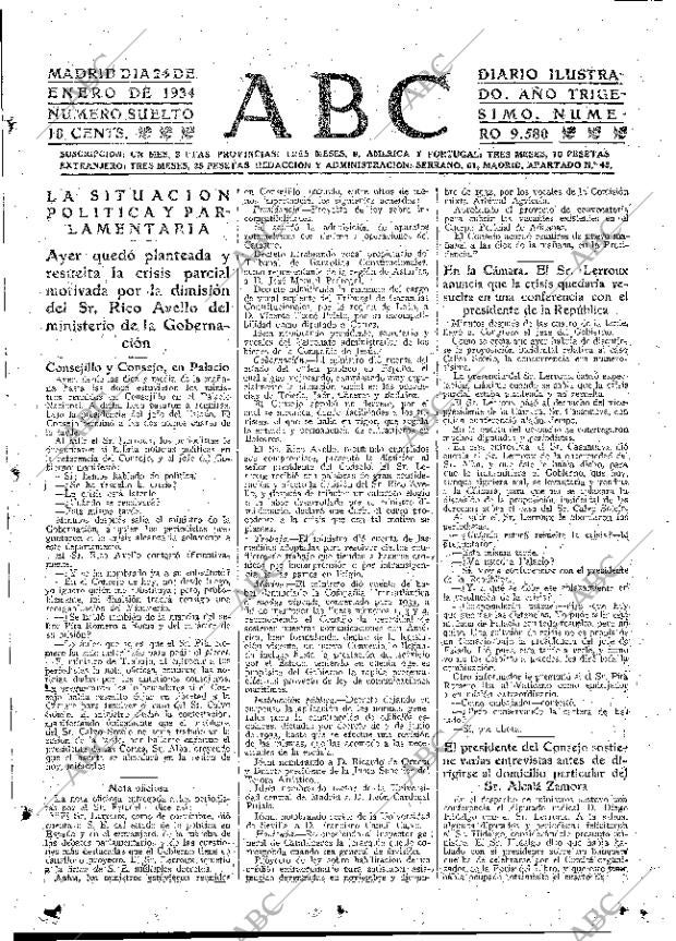 ABC MADRID 24-01-1934 página 15