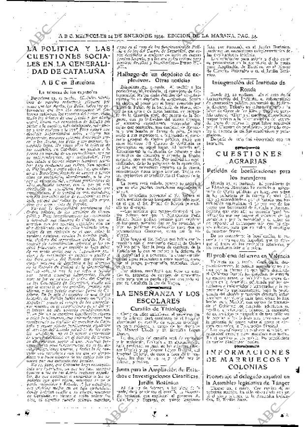 ABC MADRID 24-01-1934 página 34