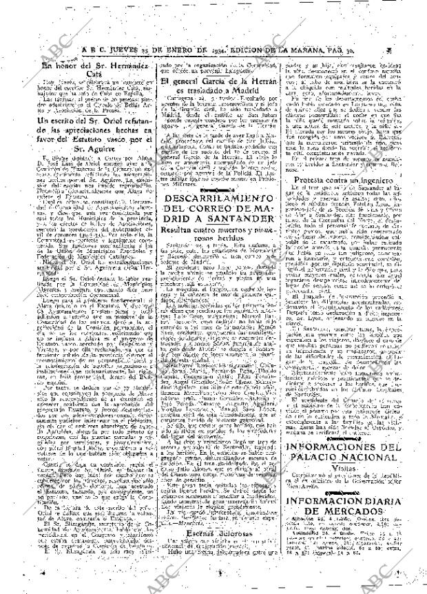 ABC MADRID 25-01-1934 página 30