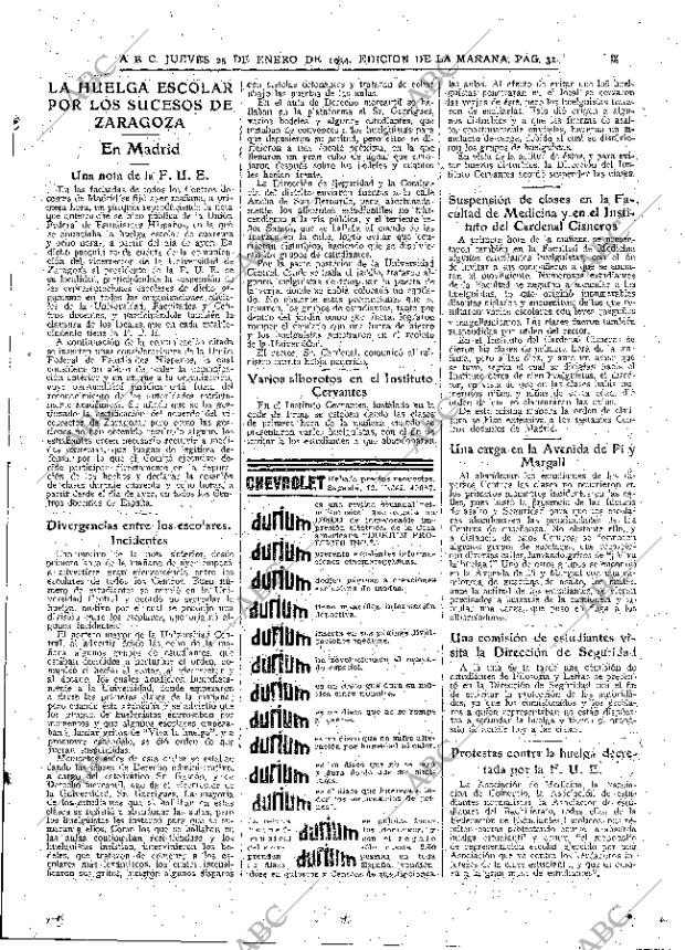 ABC MADRID 25-01-1934 página 31