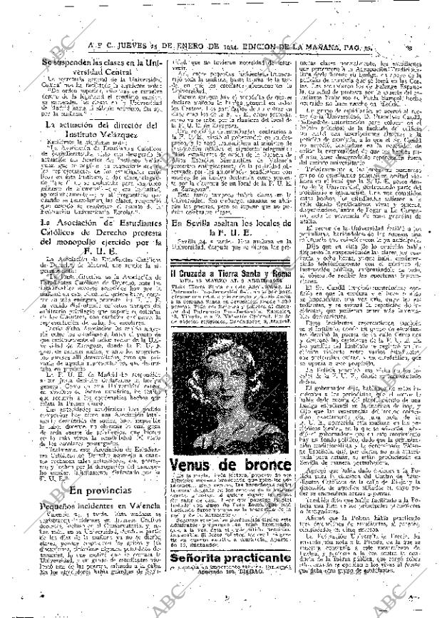 ABC MADRID 25-01-1934 página 32