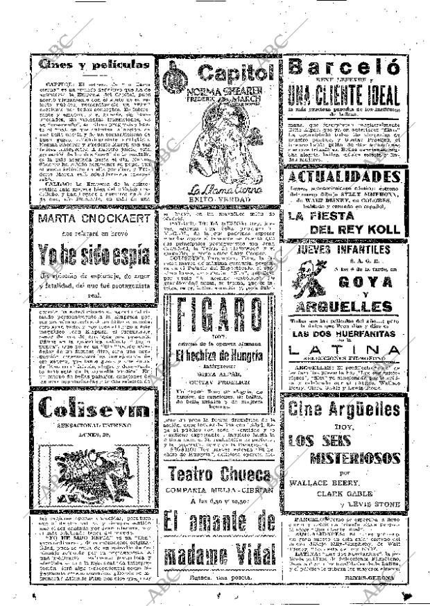 ABC MADRID 25-01-1934 página 38