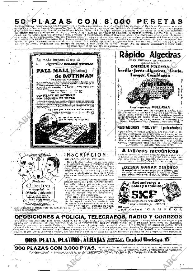 ABC MADRID 25-01-1934 página 50