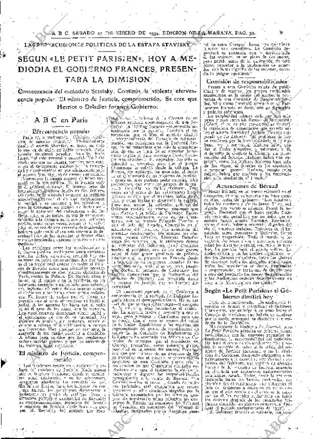 ABC MADRID 27-01-1934 página 31
