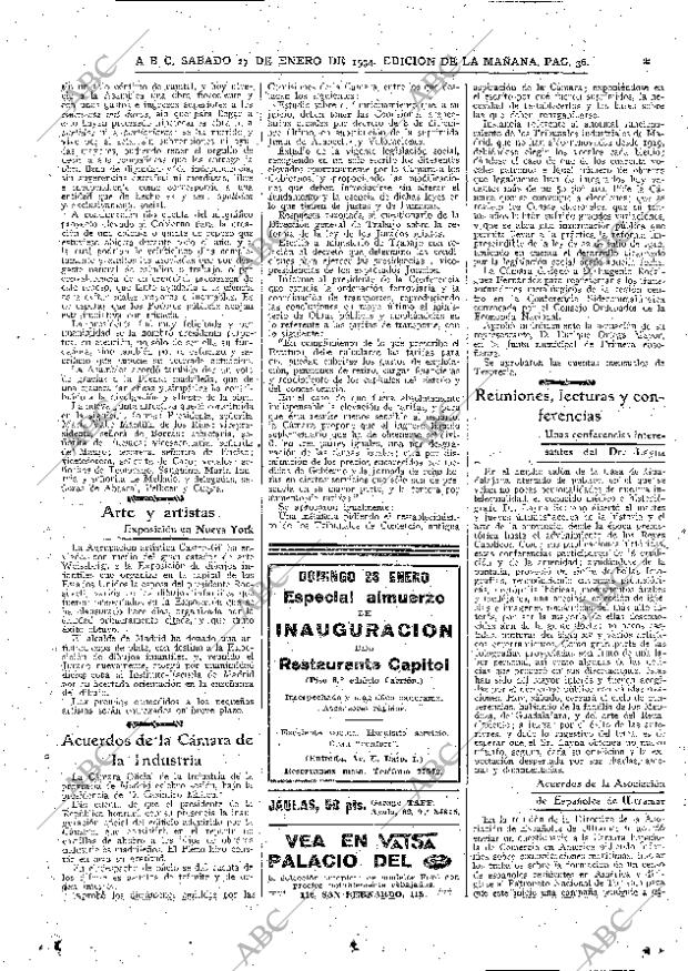 ABC MADRID 27-01-1934 página 36