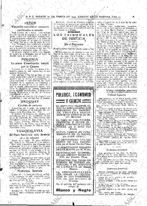 ABC MADRID 27-01-1934 página 41