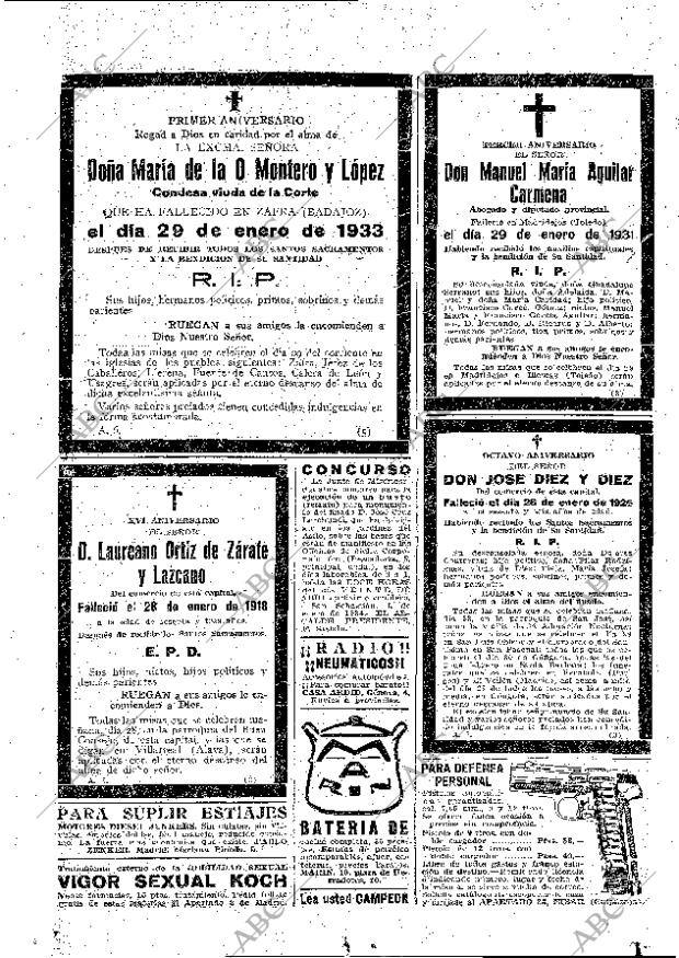 ABC MADRID 27-01-1934 página 56