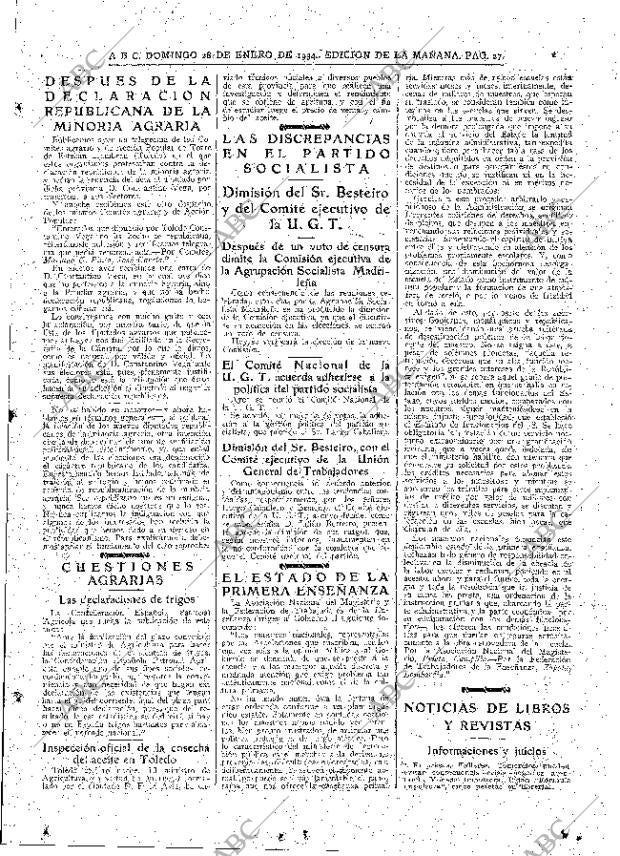 ABC MADRID 28-01-1934 página 19