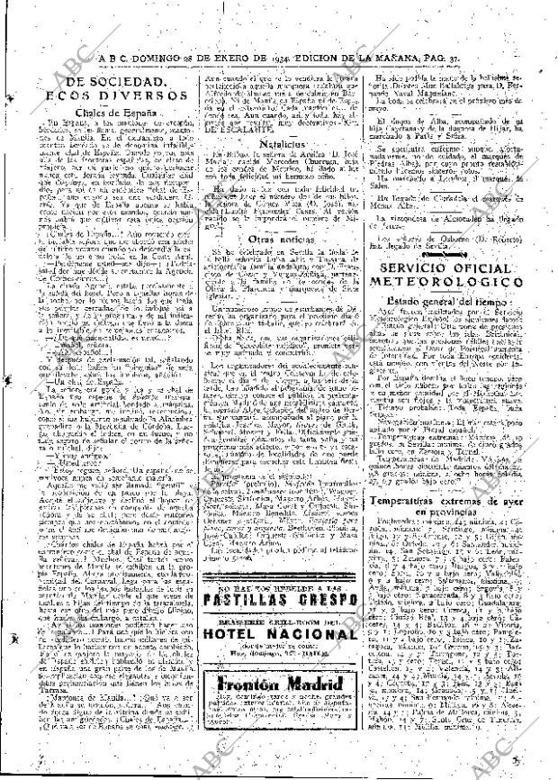 ABC MADRID 28-01-1934 página 29