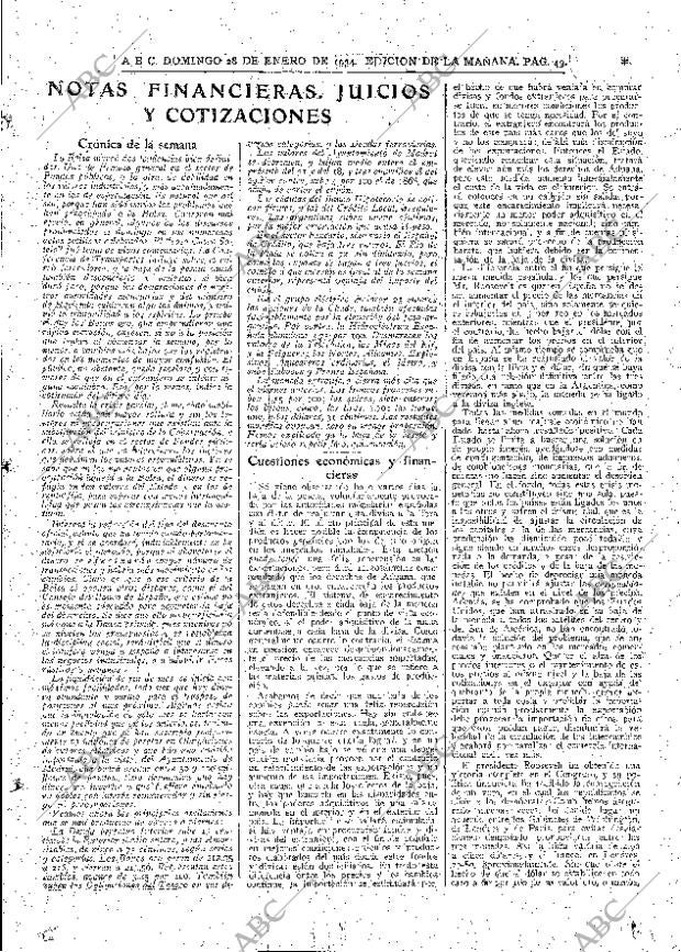 ABC MADRID 28-01-1934 página 41