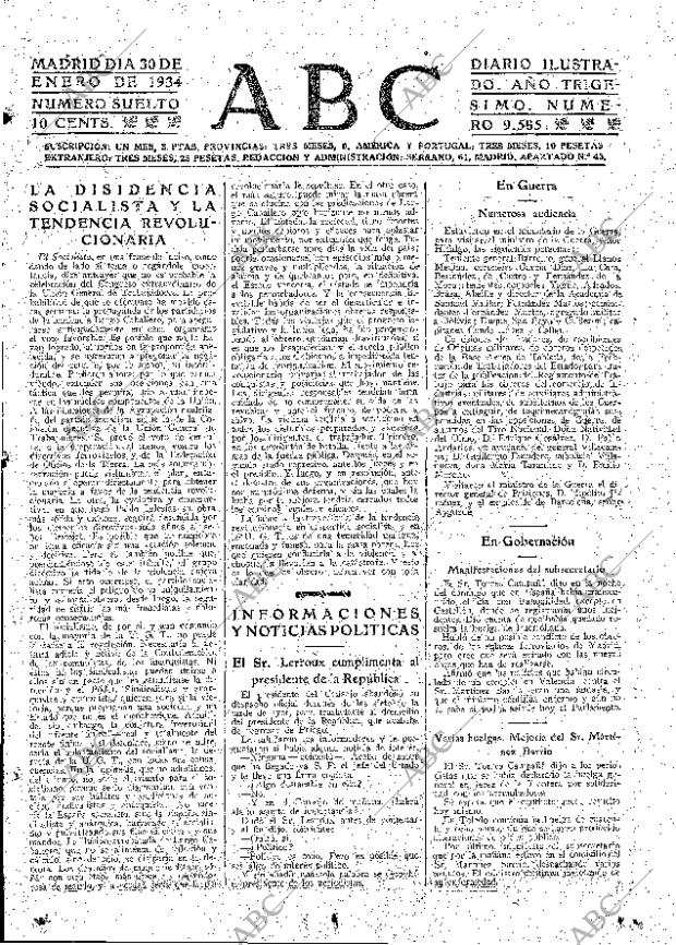 ABC MADRID 30-01-1934 página 15