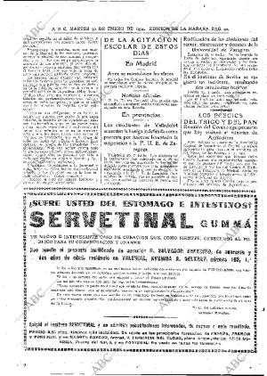 ABC MADRID 30-01-1934 página 20