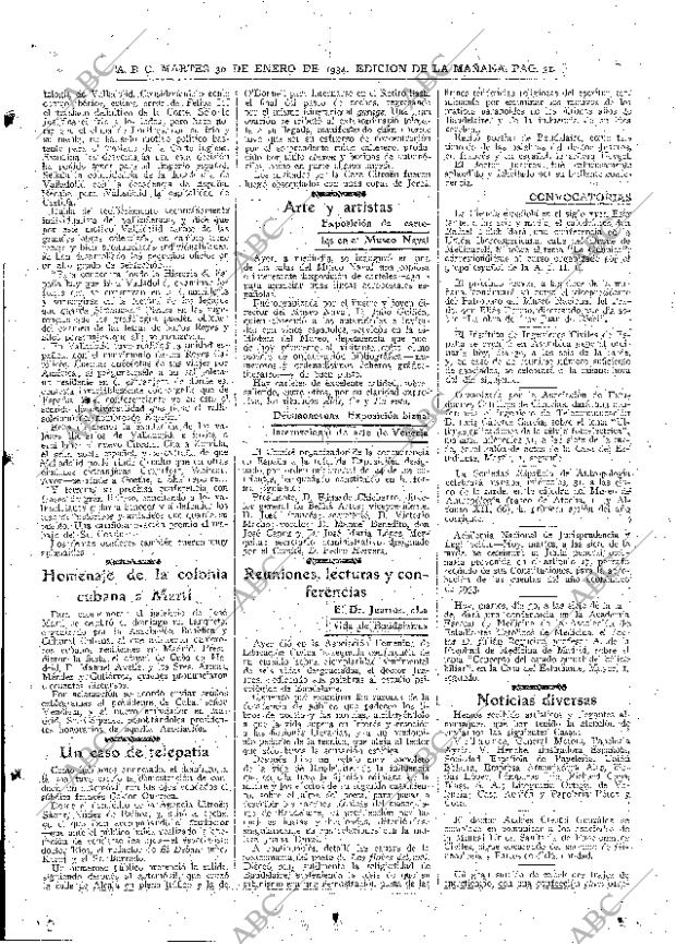 ABC MADRID 30-01-1934 página 31