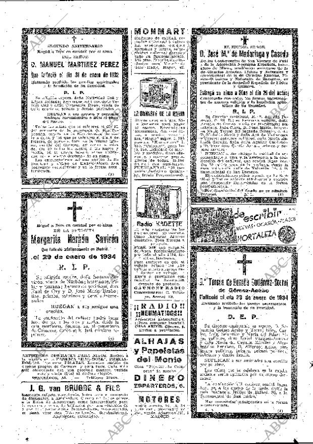 ABC MADRID 30-01-1934 página 50