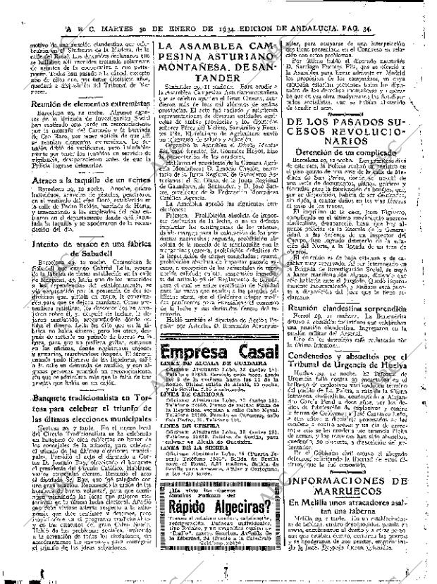 ABC SEVILLA 30-01-1934 página 34