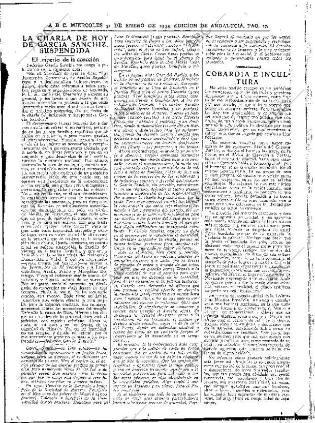 ABC SEVILLA 31-01-1934 página 17