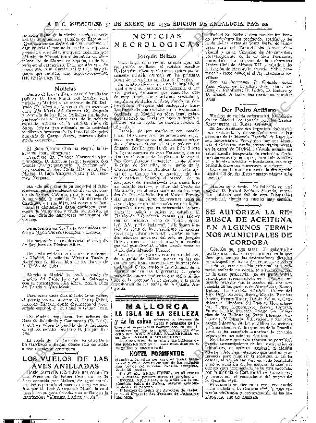 ABC SEVILLA 31-01-1934 página 20