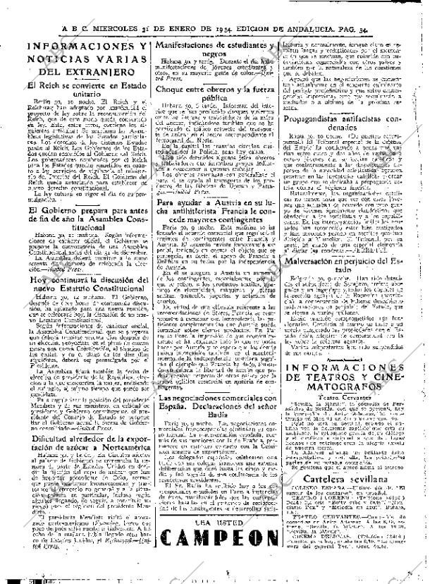 ABC SEVILLA 31-01-1934 página 34