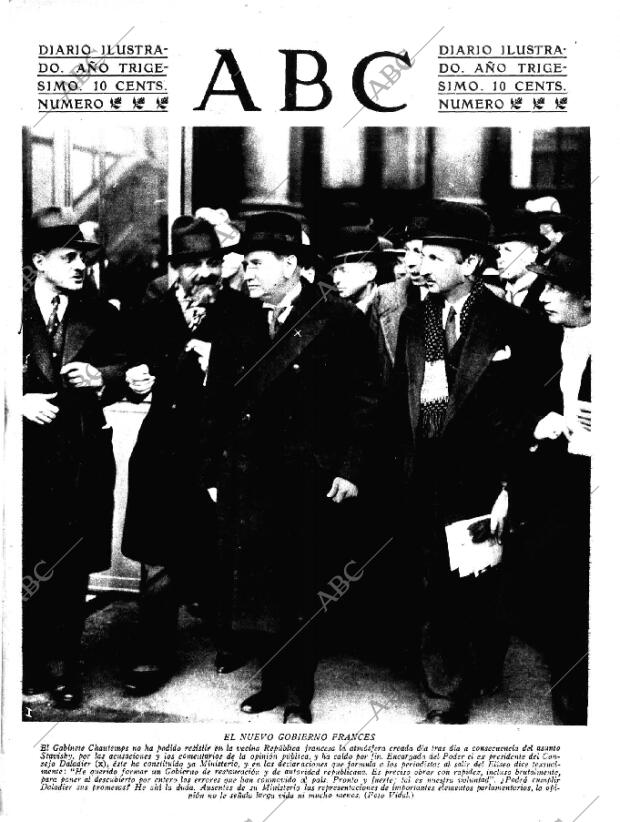 ABC MADRID 01-02-1934 página 1