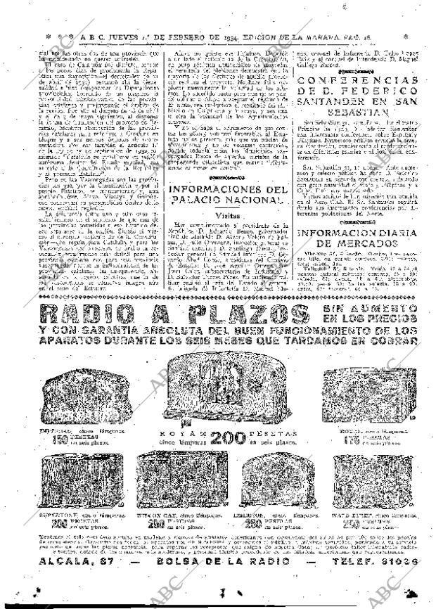 ABC MADRID 01-02-1934 página 16