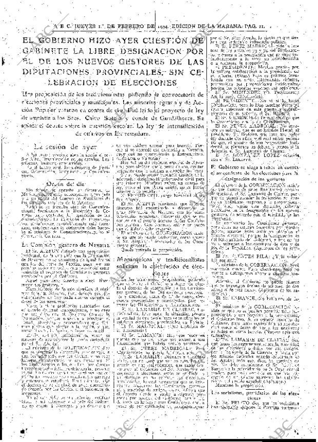 ABC MADRID 01-02-1934 página 21