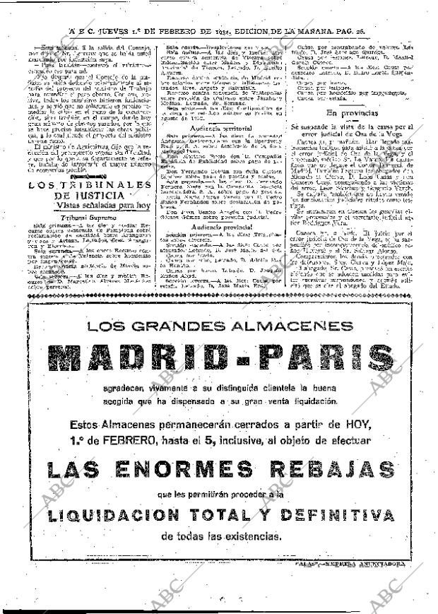 ABC MADRID 01-02-1934 página 26