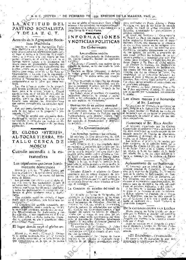 ABC MADRID 01-02-1934 página 31