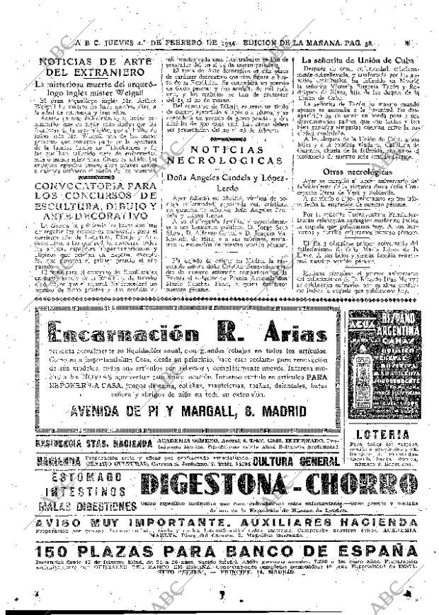 ABC MADRID 01-02-1934 página 38