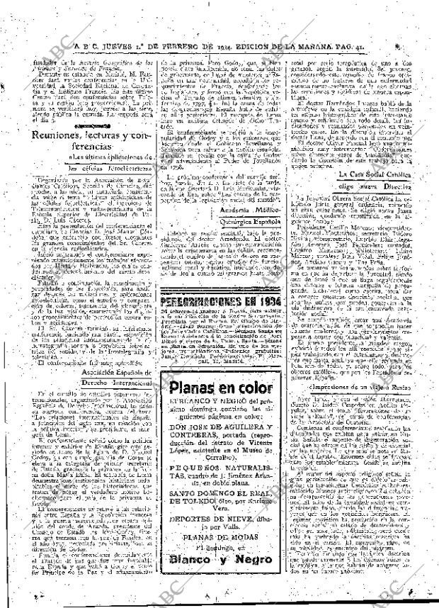 ABC MADRID 01-02-1934 página 41