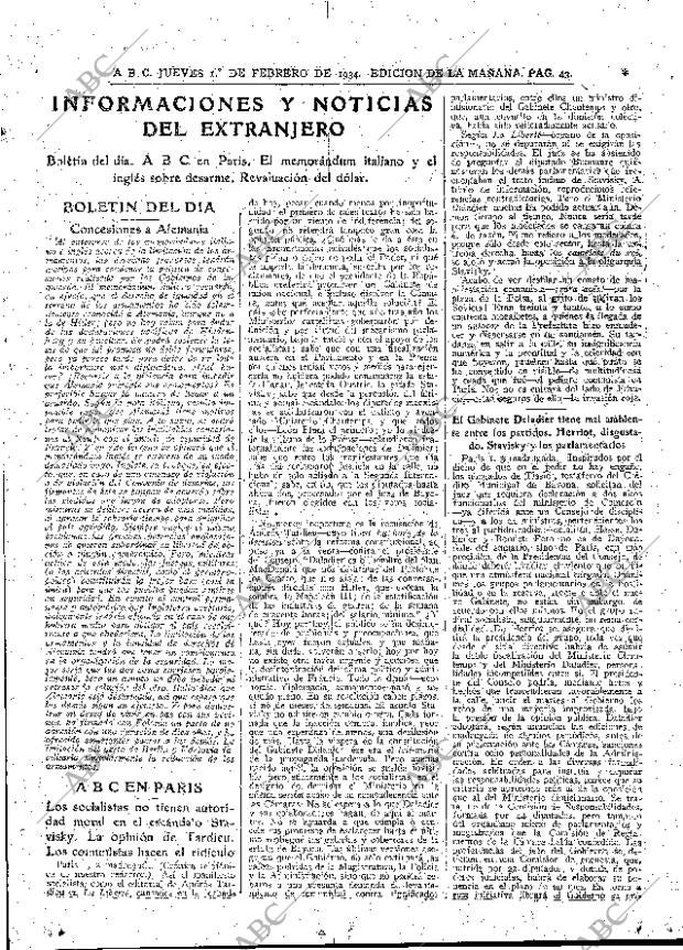 ABC MADRID 01-02-1934 página 43
