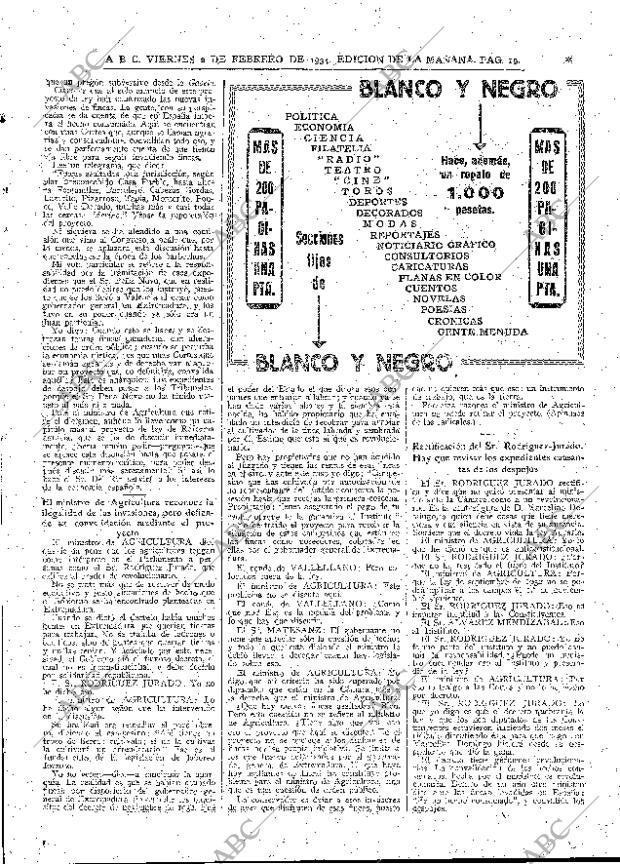 ABC MADRID 02-02-1934 página 19