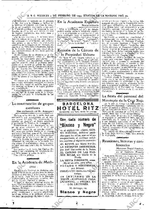 ABC MADRID 02-02-1934 página 32