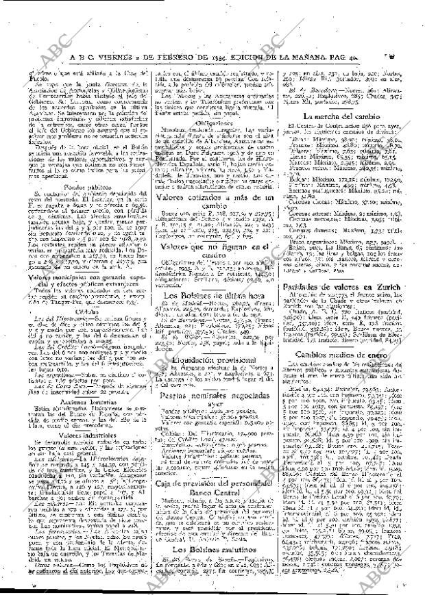 ABC MADRID 02-02-1934 página 40