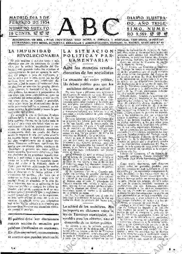 ABC MADRID 03-02-1934 página 15