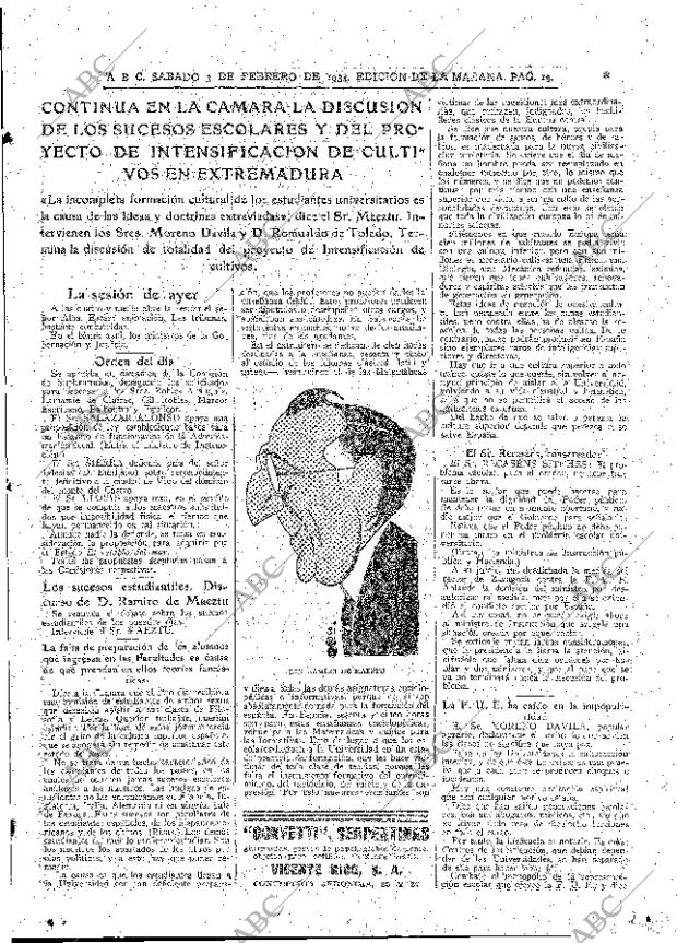 ABC MADRID 03-02-1934 página 19