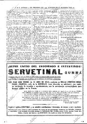 ABC MADRID 03-02-1934 página 20